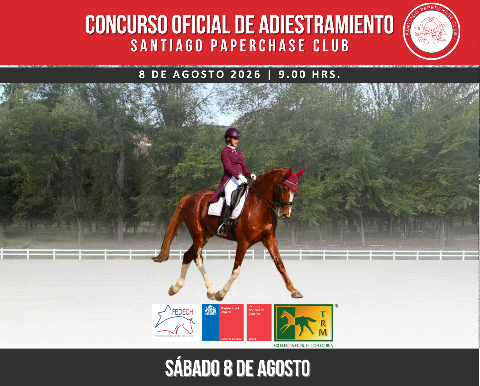 CAO SANTIAGO PAPERCHASE CLUB 8 DE AGOSTO 2026