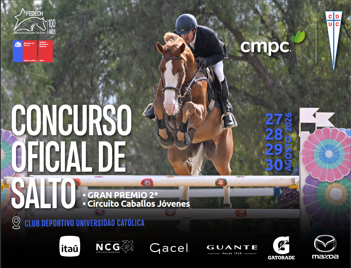 CONCURSO OFICIAL DE SALTO UNIVERSIDAD CATOLICA 1O AL 13 SEPTIEMBRE